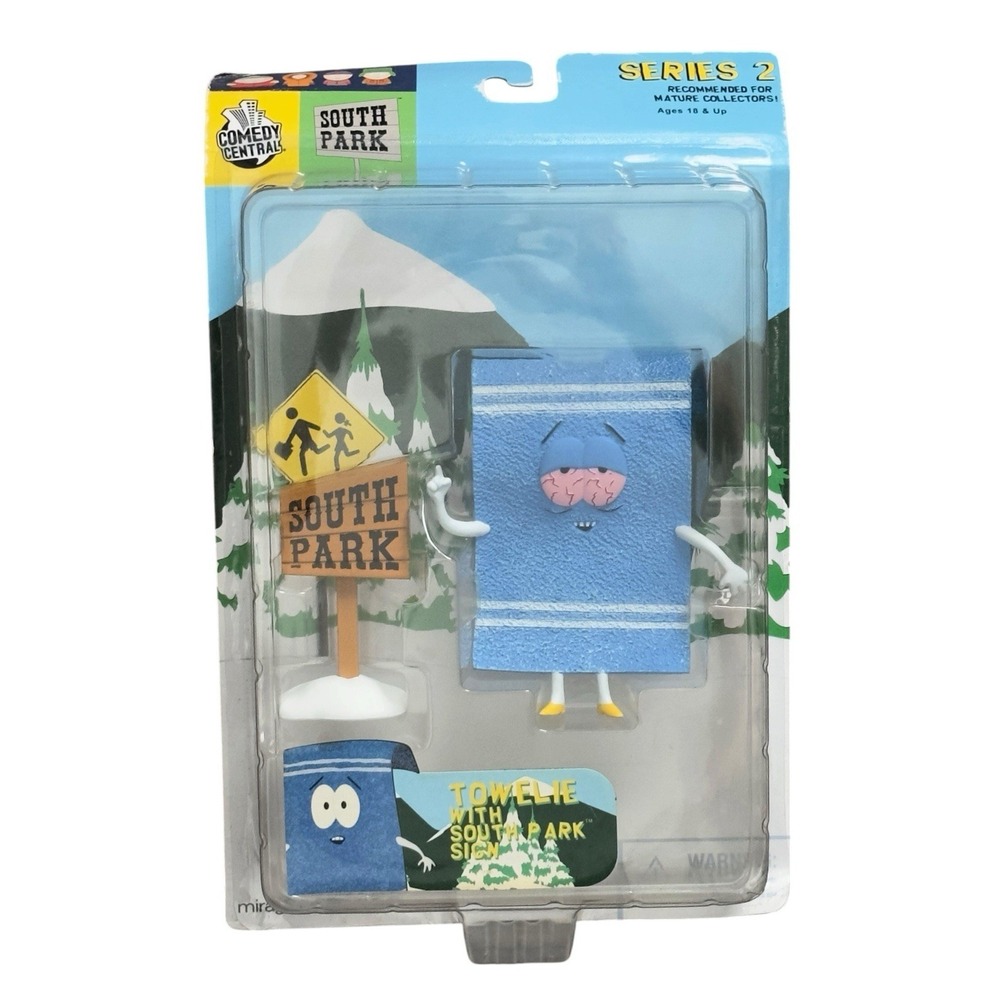 Vintage Towelie South Park Comedy Central Series 2 Figure 2004 READ